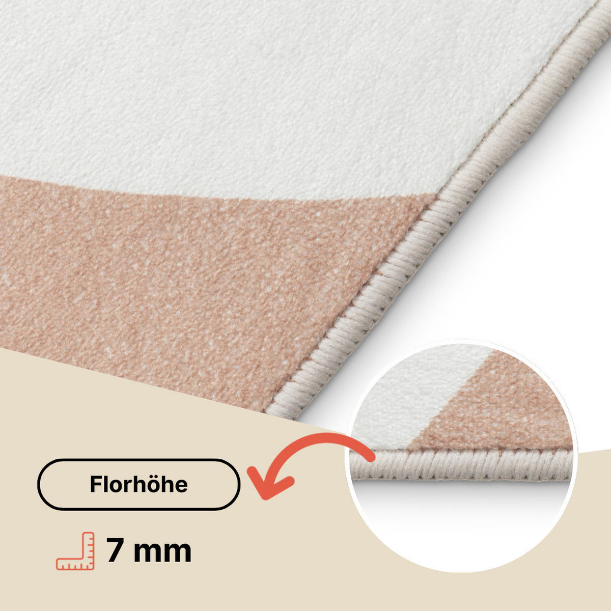 TEPPICH WISP Beige 250/350 cm - Beige, Textil (250/350cm) - Tapiso