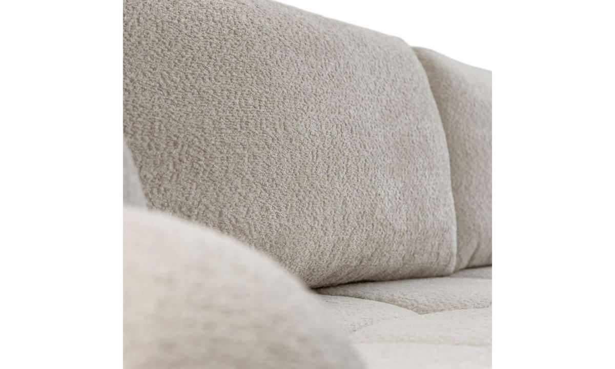 ECKSOFA MALIBU XL 275/150/87 cm Coral 65 - Ecru, Textil (275/150cm) - Lookway