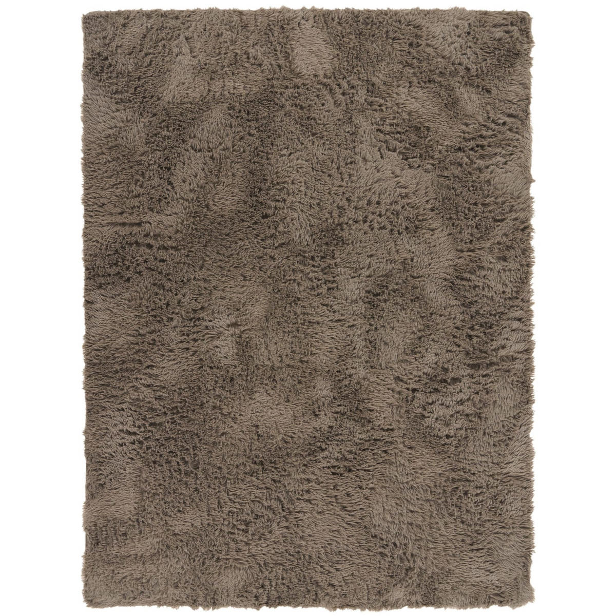 HOCHFLORTEPPICH Taupe 140 x 200 cm - Taupe, Kunststoff (140/200cm) - TT Home