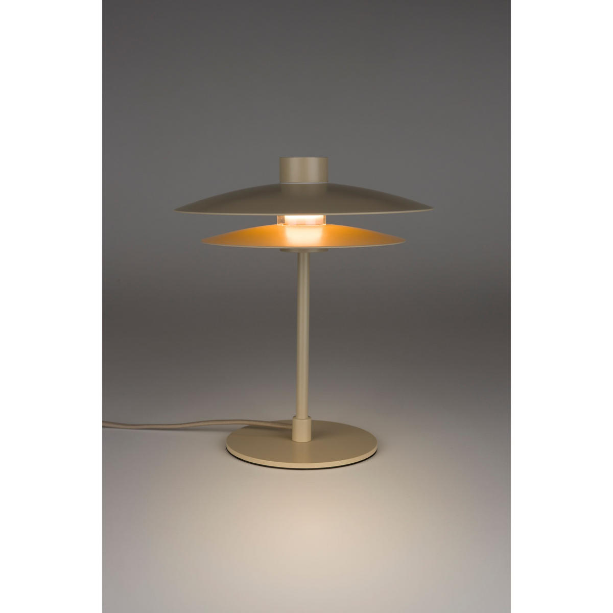 TISCHLAMPE Wubbo Beige - Beige, Metall (26.5/26.5/32cm) - Housecraft Living