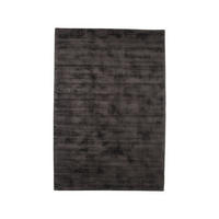 TEPPICH Samt Grau 160/230/1 cm - Grau, Textil (230/160cm) - LABEL51