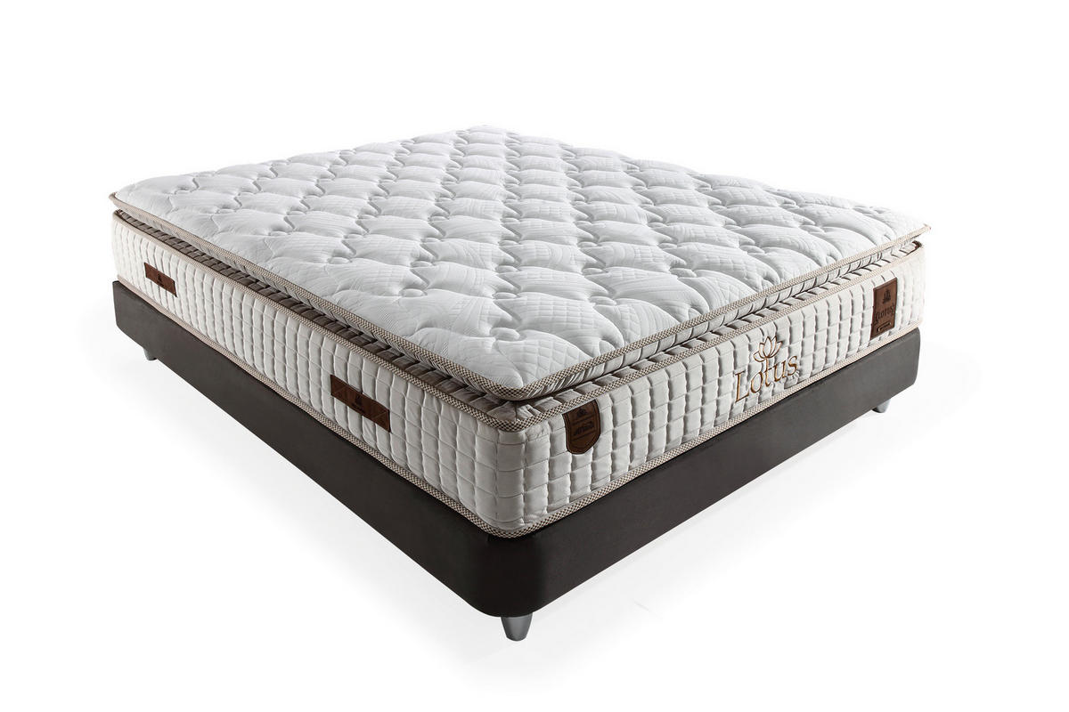 POLSTERBETTSET Ergopedic 120x200 Beige - Beige, Textil/Metall (120/200cm) - Villa Möbel