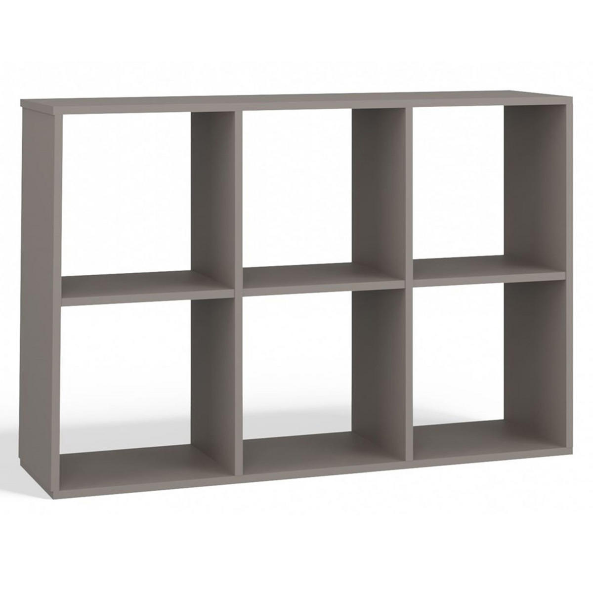 STANDREGAL Malax Grau 110 cm - Grau, Holzwerkstoff (110/75/30cm) - Selsey