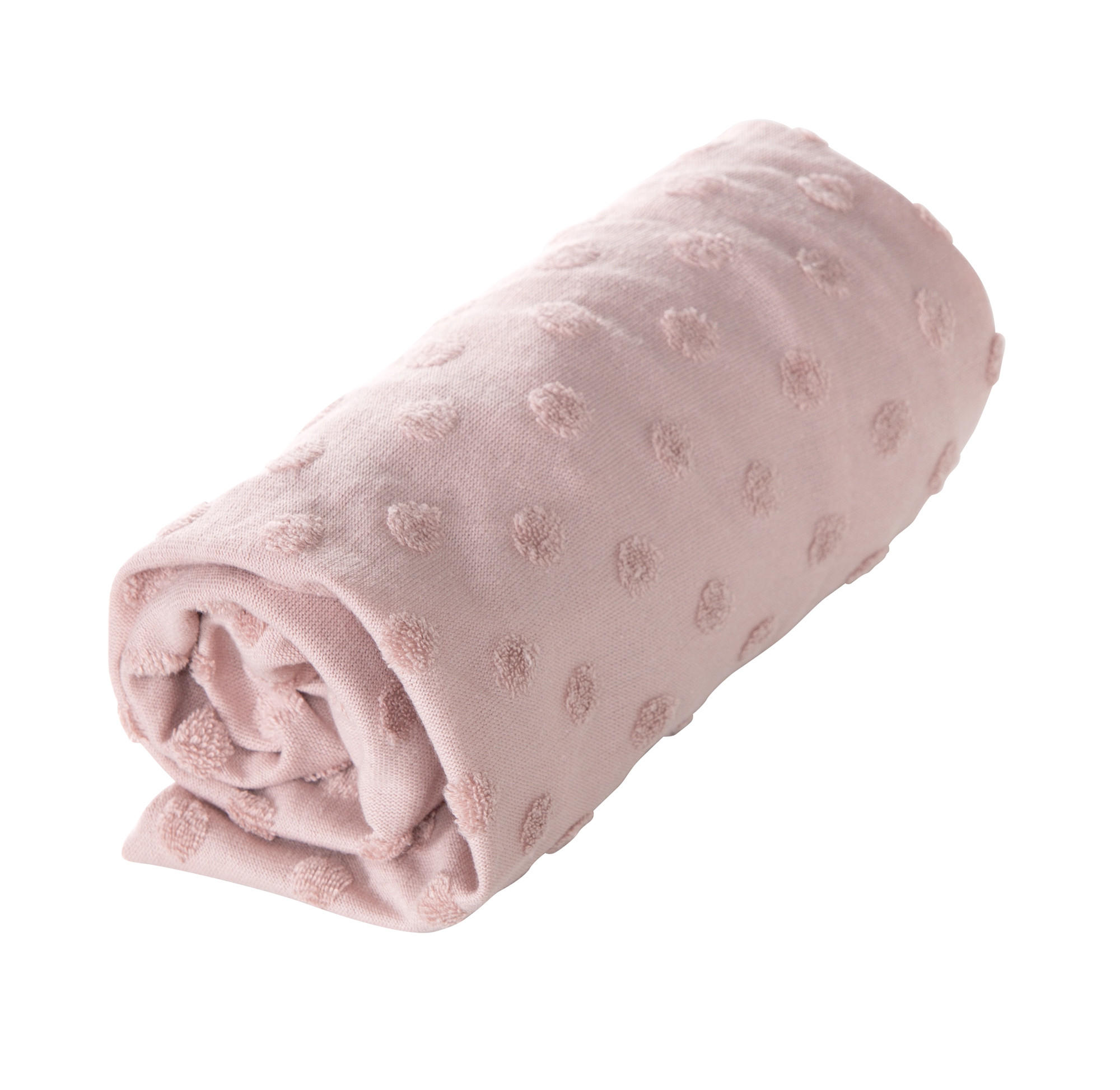 SPANNBEZUG für Wickelauflagen 75 x 85 cm - Altrosa, Textil (85/75cm) - Roba