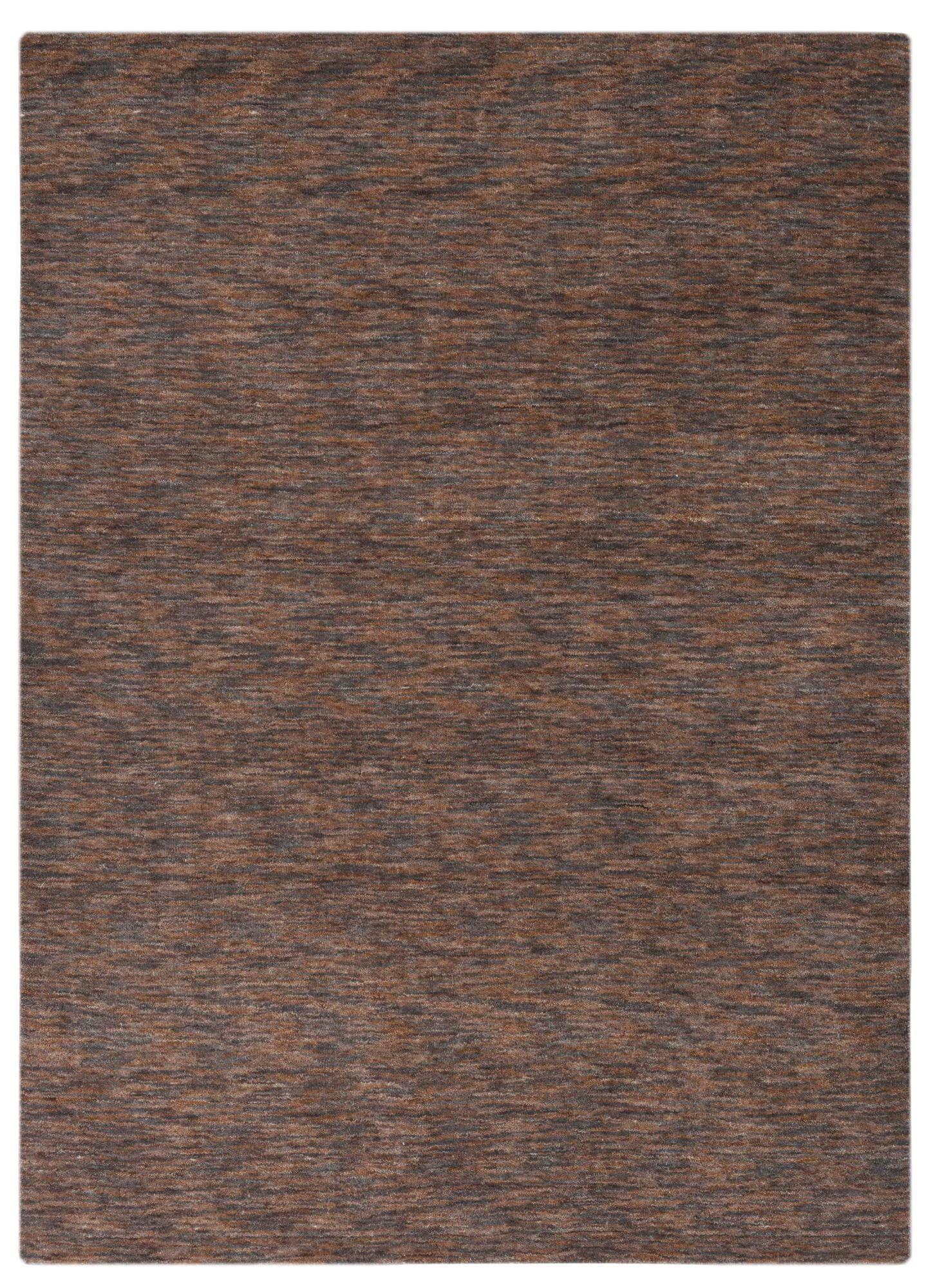 HANDWEBTEPPICH Nashville 120x180 cm - Braun, Textil (120/180cm) - THEKO