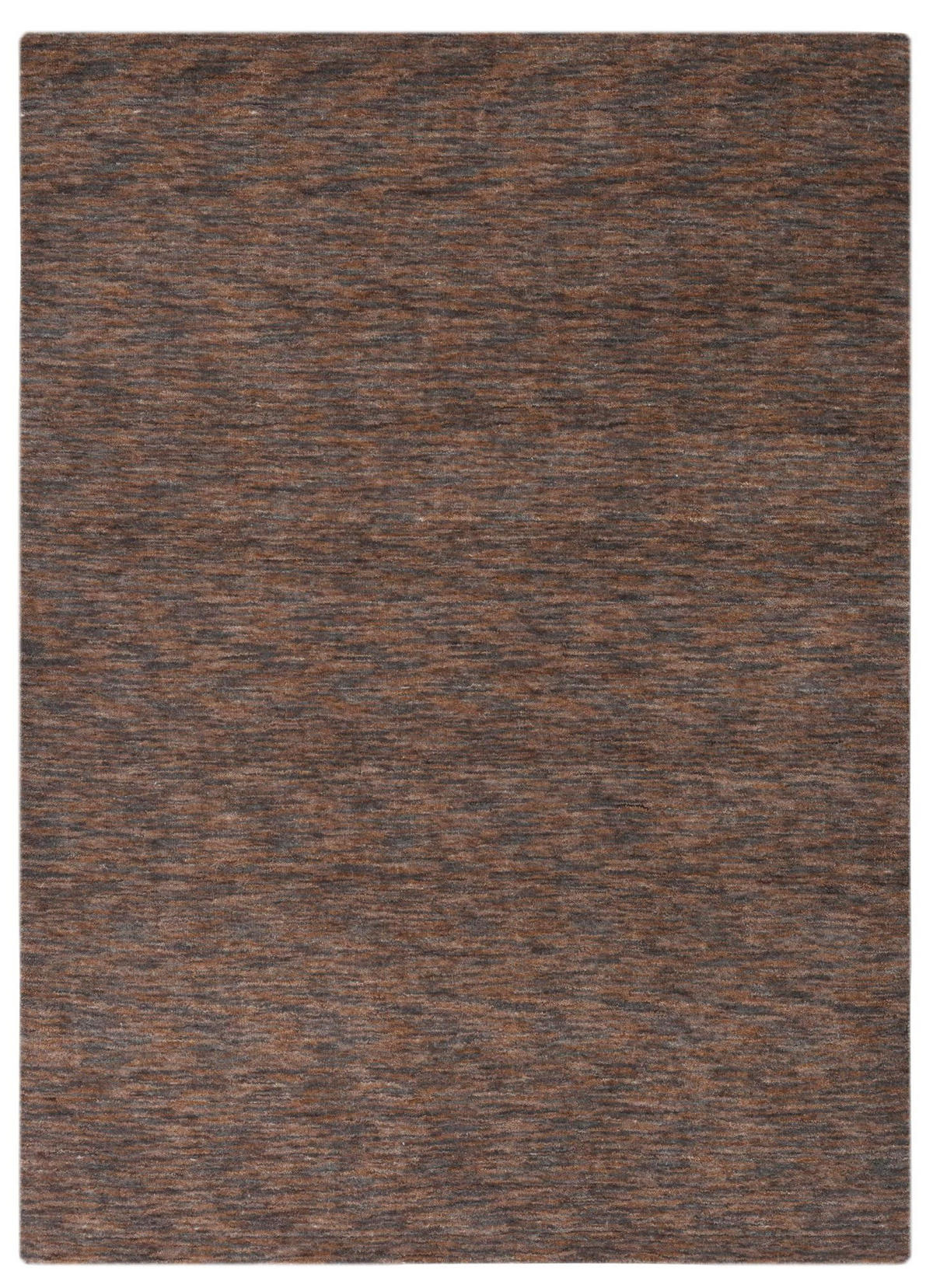 HANDWEBTEPPICH Nashville 70x140 cm - Braun, Textil (70/140cm) - THEKO