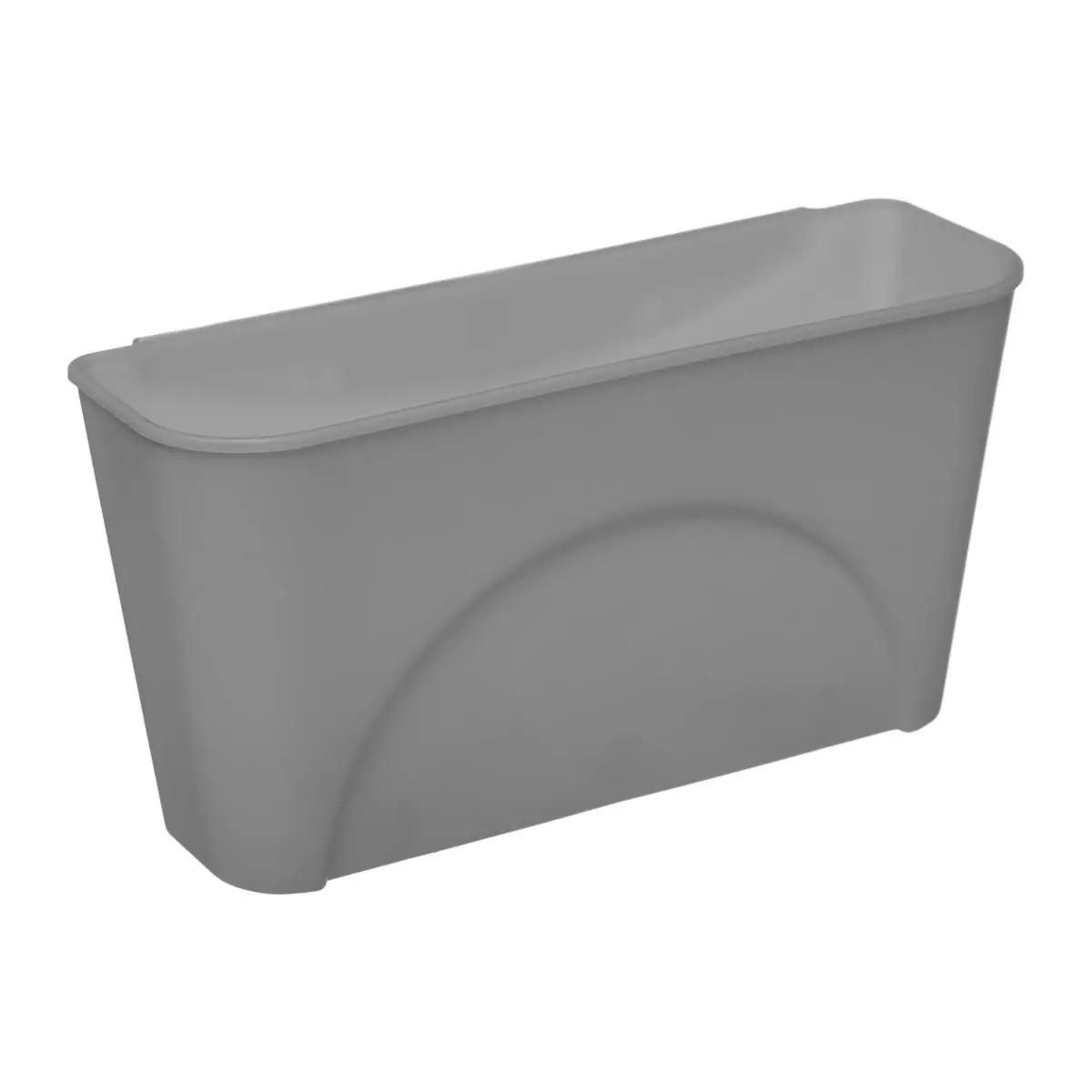 CUTTER 36,5/32,5/13 cm - Grau, Metall (32.5/13/36.5cm) - 5five Simply Smart