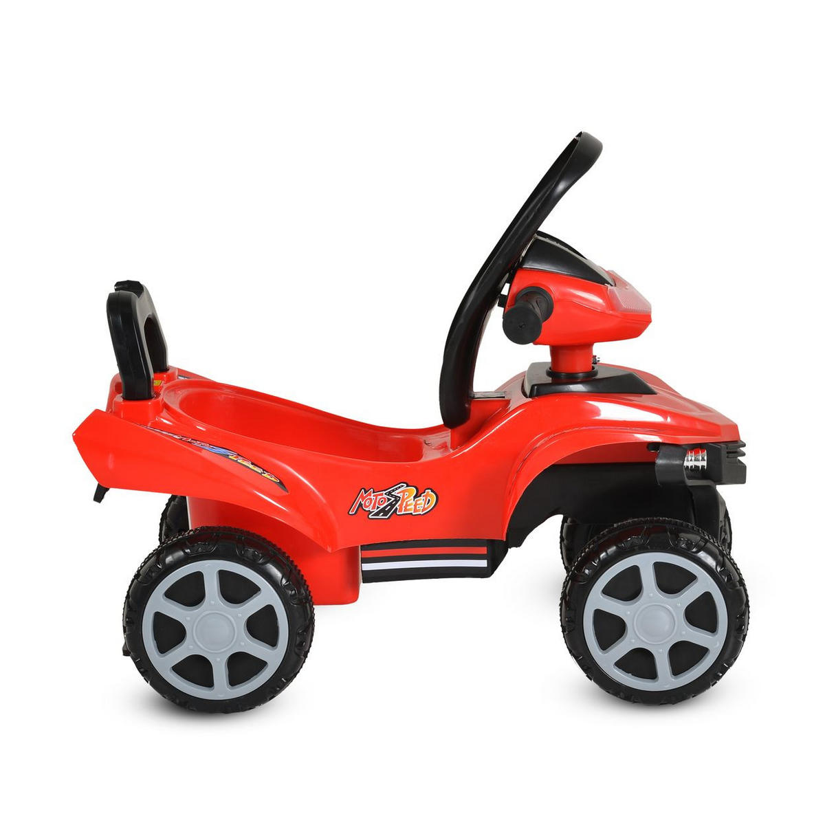 RUTSCHER No Fear 999 rot Rückenlehne Melodien Licht Kunststoffreifen - Rot, Kunststoff (60/30/38cm) - Moni