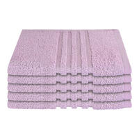 GÄSTETUCHSET Milano - 5-teilig - 30x50 cm - Rosé - Rosa, Textil (30/50cm) - SCHIESSER