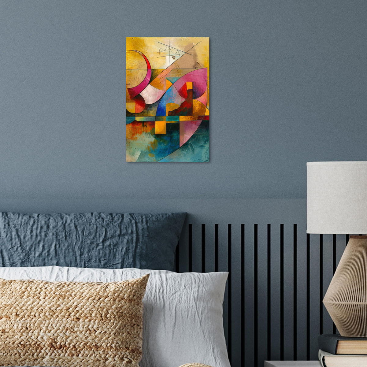 POSTER Kunst - Abstrakt - Modern 20x30 cm - Gelb, Papier (20/30/0.1cm) - MuchoWow