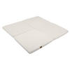 SPIELMATTE für Kinder, Quadrat, Bearly, Creme - Creme, Textil (120/120cm) - MeowBaby