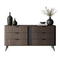 KOMMODE TWILIGHT 6S mit Schubladen - Eichefarben, Holzwerkstoff (163/81/38cm) - Lookway