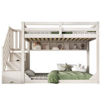 ETAGENBETT AB30395678W Weiß - Weiß, Holz (90/200cm) - ComfortXL