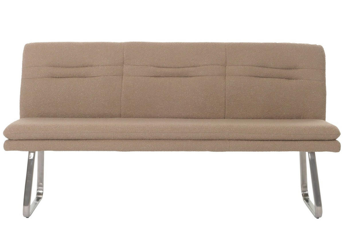 LAVICA Hnedá - hnedá/mokka, textil (180/93/58cm) - MCW