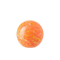 BRIEFBESCHWERER BALL - Orange, Glas (10/10/10cm) - J-Line