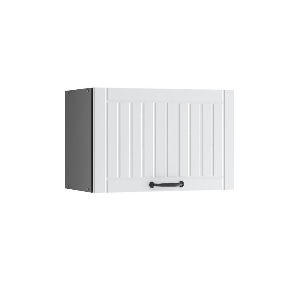 HÄNGESCHRANK Fame-Line Weiß Landhaus 60 cm Flach - Anthrazit/Creme, Holzwerkstoff (60/40/34.1cm) - Vicco