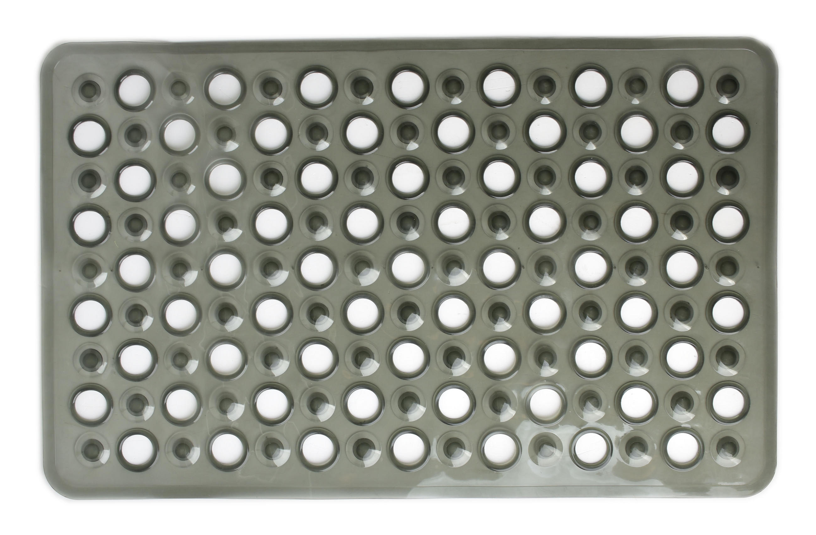 BADEMATTE Zac Schwarz 38/61/0.2 cm Kunstoff - Schwarz, Kunststoff (61/38cm) - Mondex