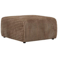 TABURETKA NESSARO - Hnedá Manšester - hnedá/čierna, textil/plast (87/44/96cm) - MKS