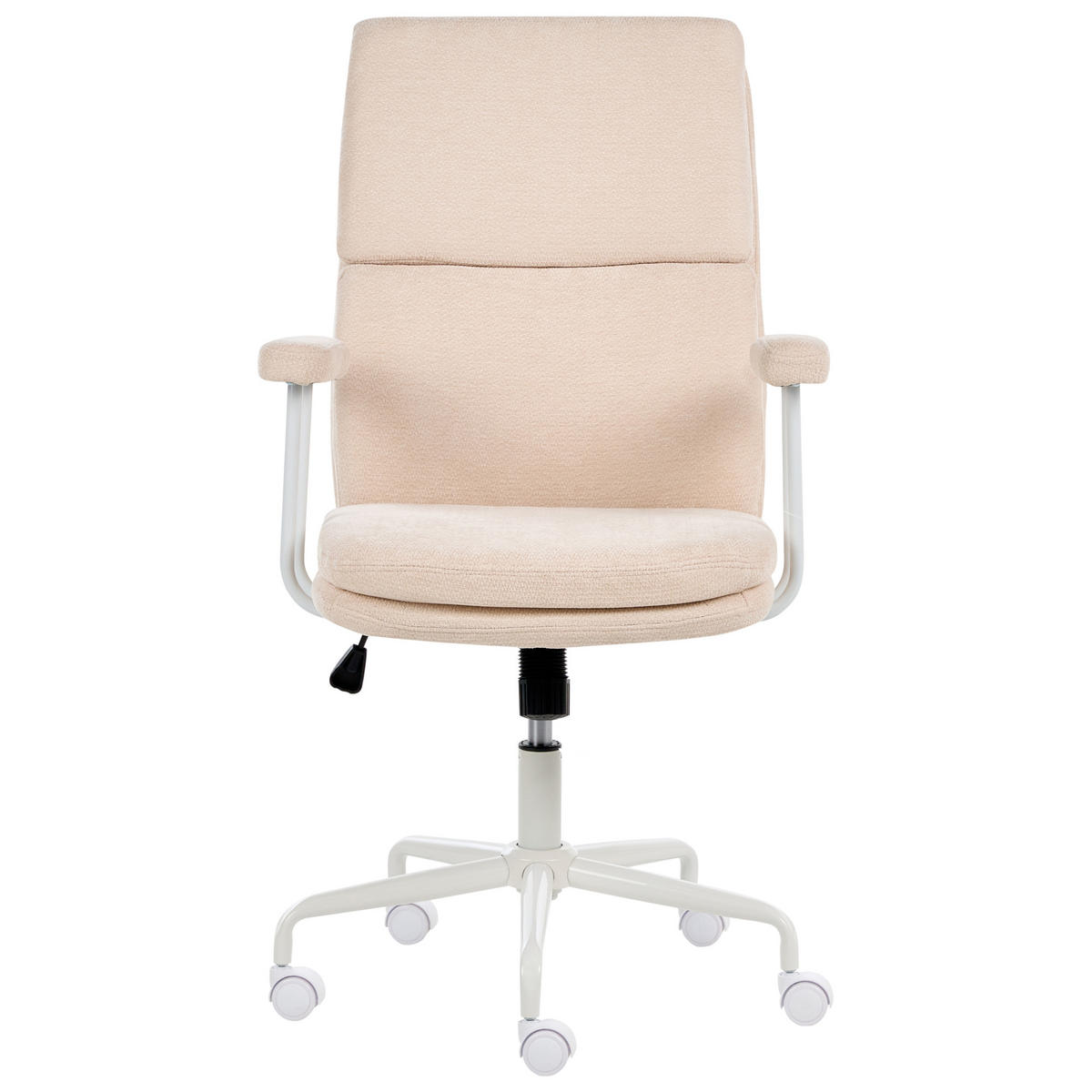 KANCELÁŘSKÁ ŽIDLE Látka Světle béžová Vero - béžová, textil (62/100/65cm) - Beliani