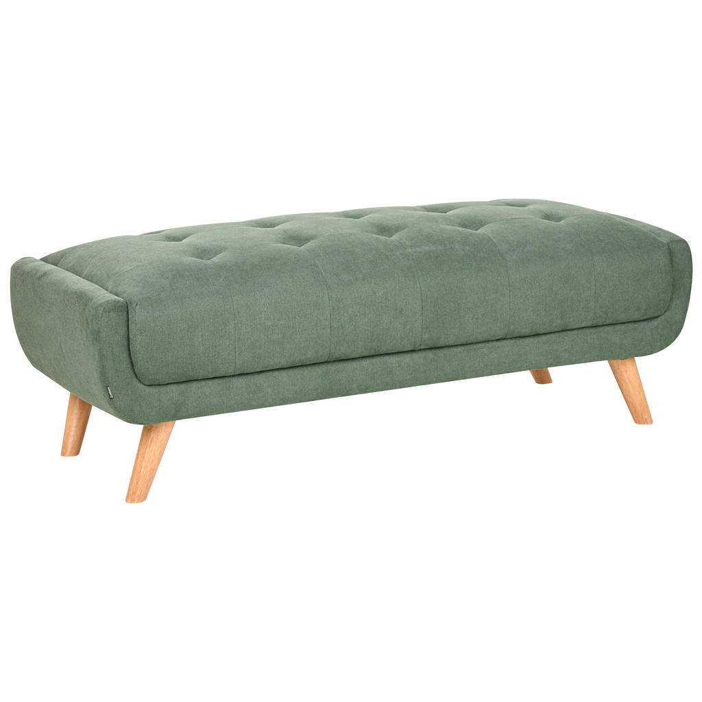 OTOMANĂ textil verde Habo