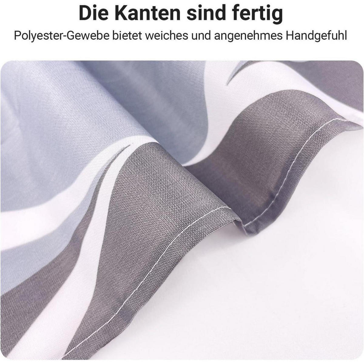 DUSCHVORHANG Water Droplets 280 x 200 cm Polyester Wasserabweisend Waschbar - Multicolor, Textil (280/200cm)