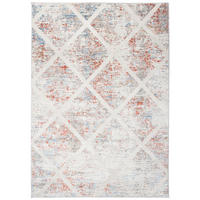 TEPPICH VALLEY Grau Orange 300/400 cm - Orange, Textil (300/400cm) - Tapiso