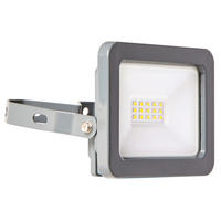 LED-STRAHLER - 15W mit 1500 Lumen, IP65 wasserdicht für Außenbereich, grau, 2er-Set - Grau, Metall (12.9/9.3/4.2cm) - Northpoint