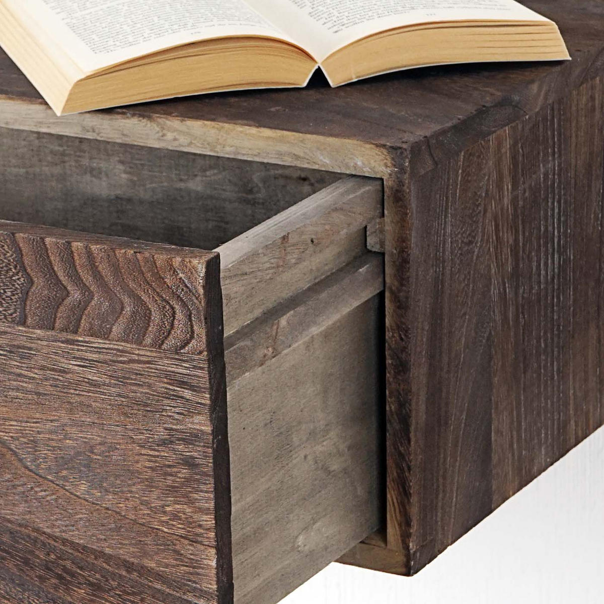 WANDREGAL Braun - Braun, Holz (46/21/30cm) - MCW
