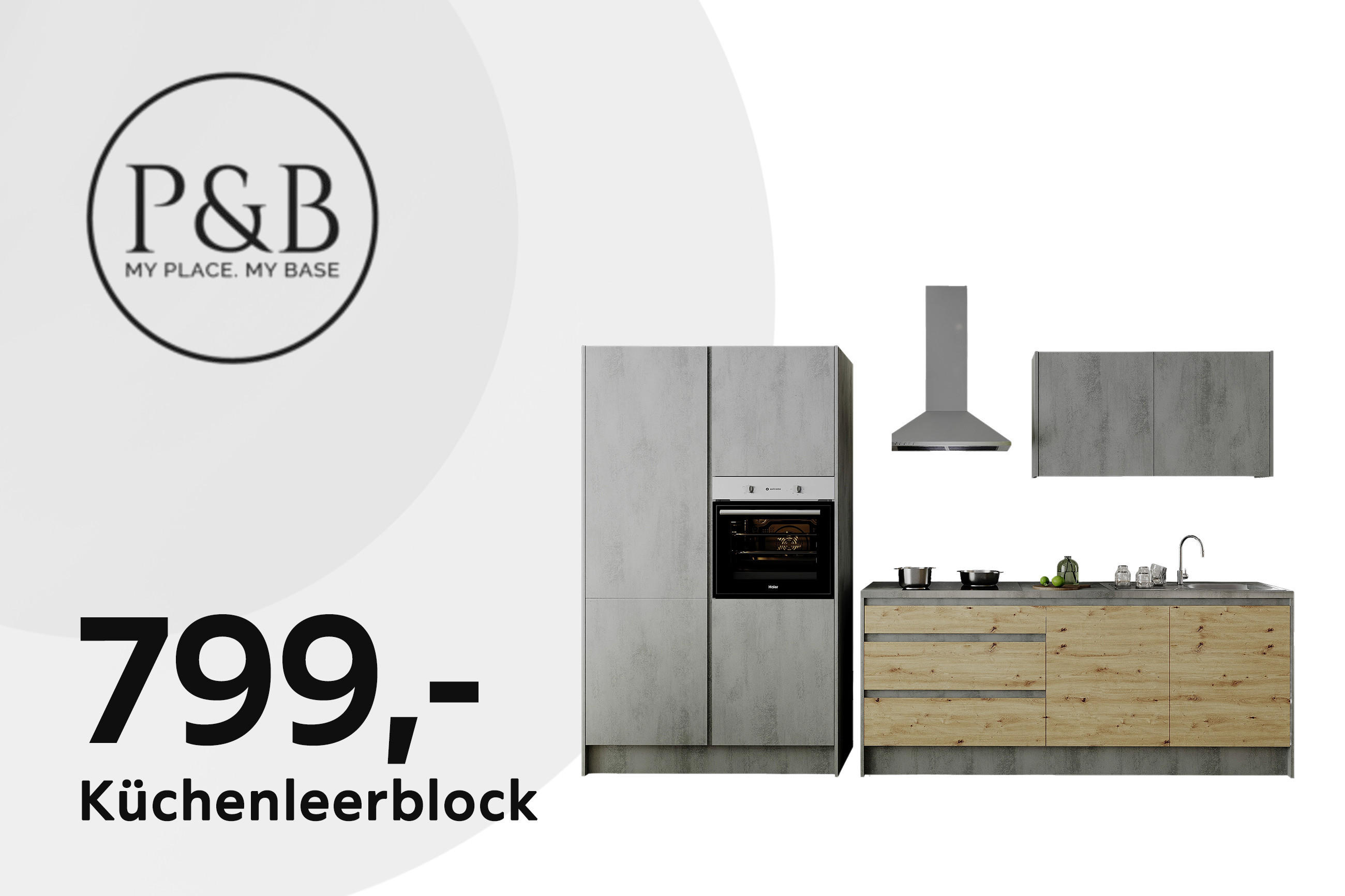 Küchenleerblock von P&B für 799€