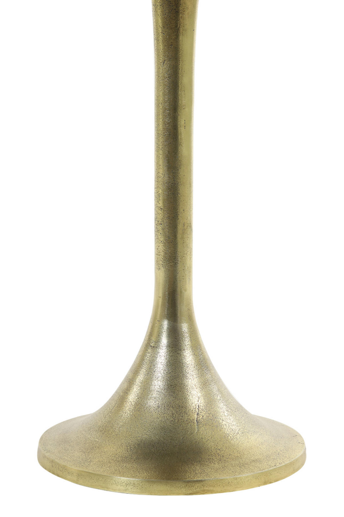 BEISTELLTISCH Rickerd Weiß Ø48/53 cm - Weiß, Metall (48/48/53cm) - Light & Living