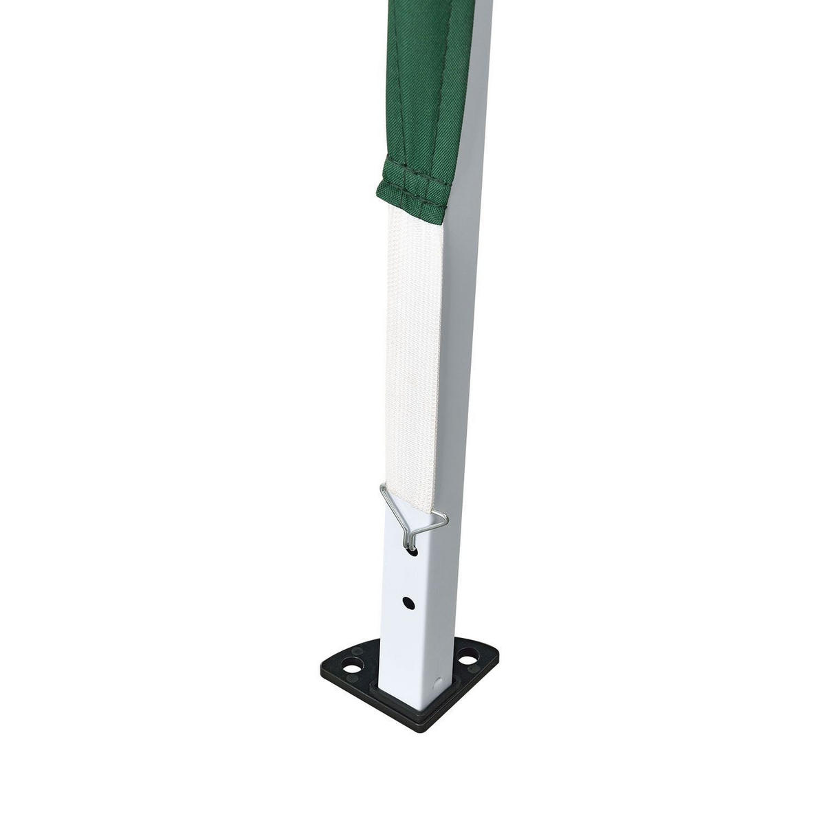 FALTPAVILLON Vivara grün 3x3 m mit Tragetasche - Grün, Metall (300/250/300cm) - Juskys