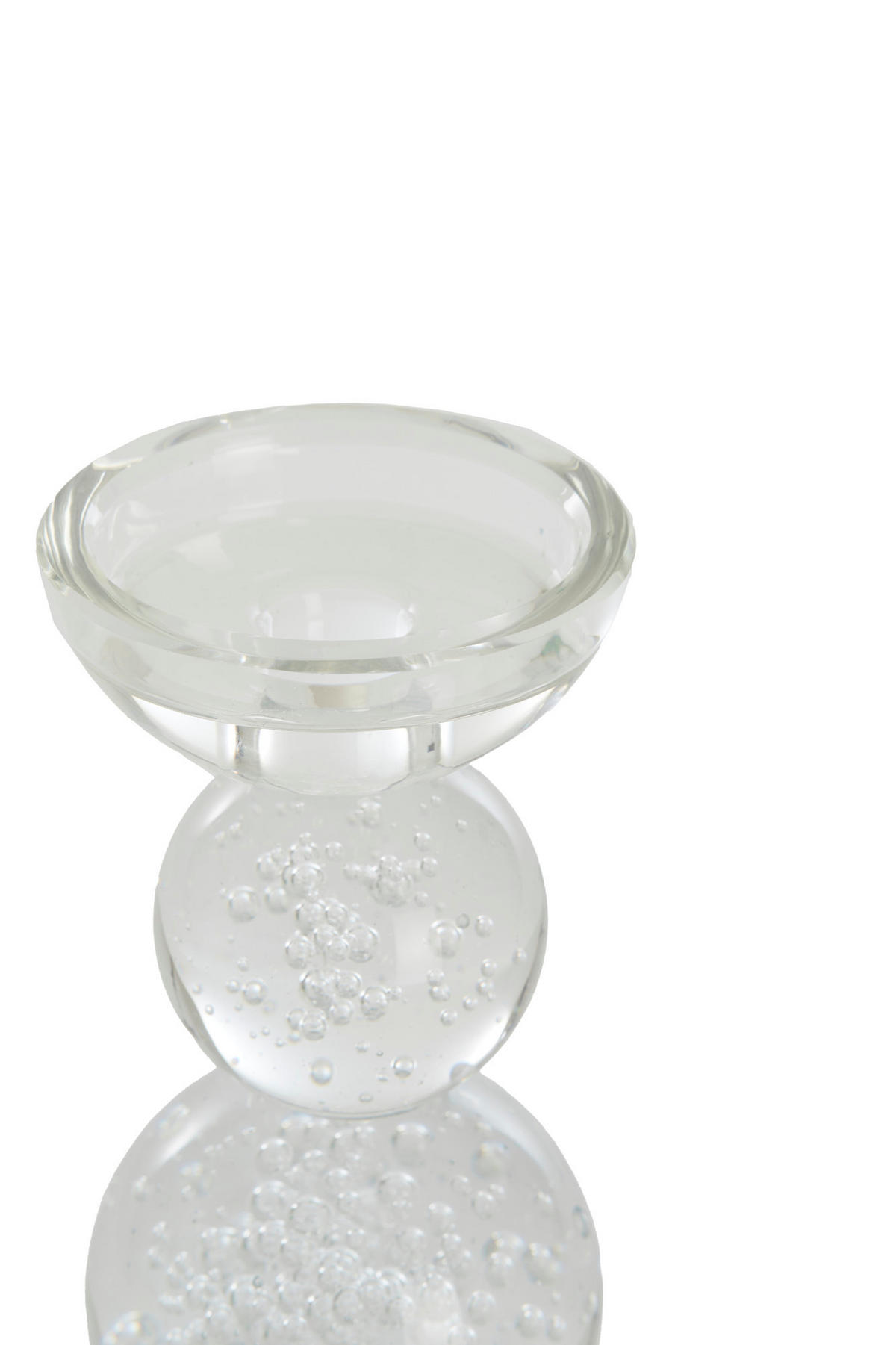 KERZENHALTER Itinga Hell Ø10/26,5 cm - Transparent, Glas (10/26.5/10cm) - Light & Living