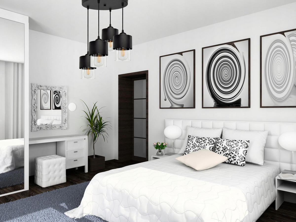 PENDELLEUCHTE Hege - Transparent/Schwarz, Glas/Metall (35/35/70cm) - kiki design