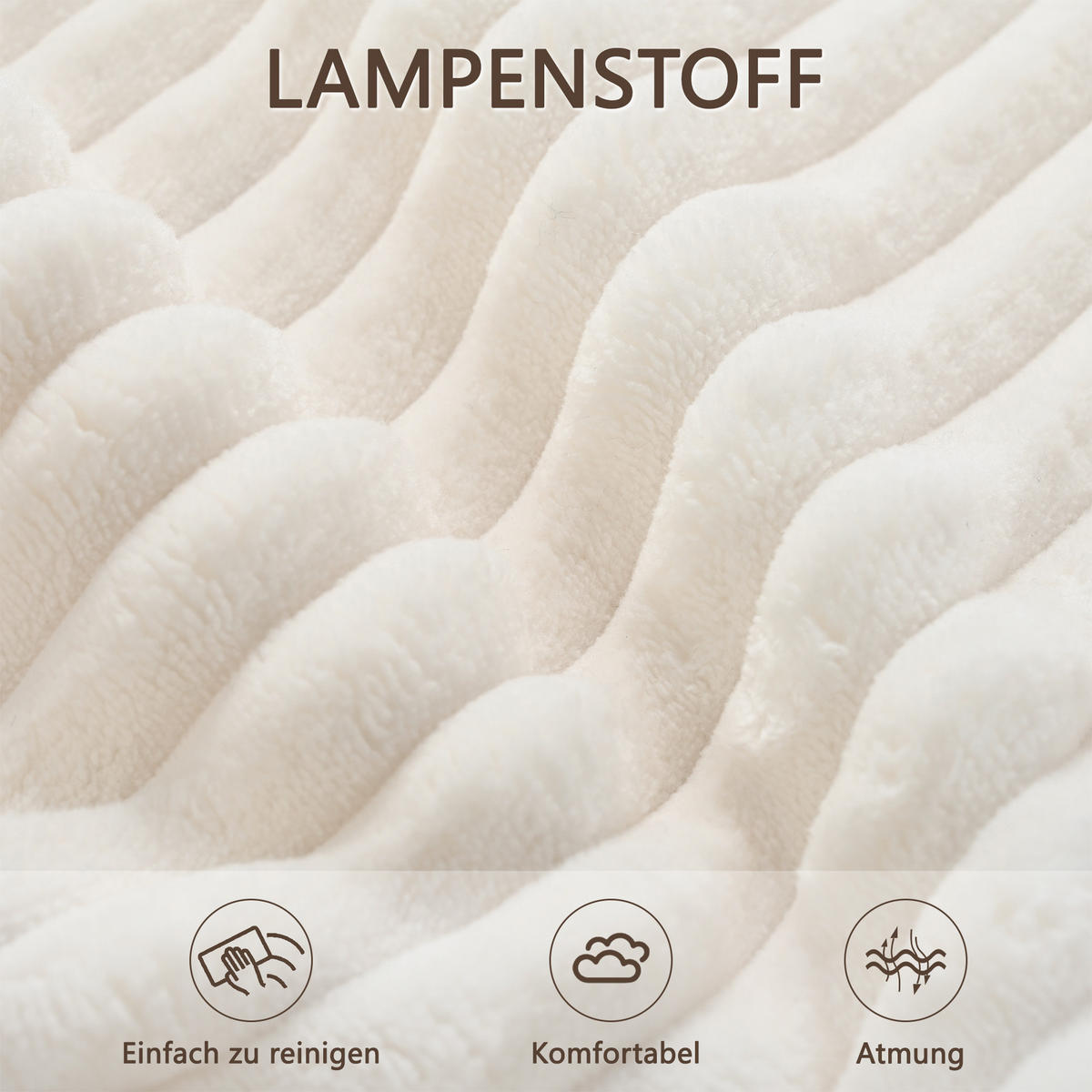 MODULARES Ecksofa Cord tiefe Sitzfläche, Chaiselongue 261/146/65 cm Weiß - Weiß, Textil (146/261cm) - Redom