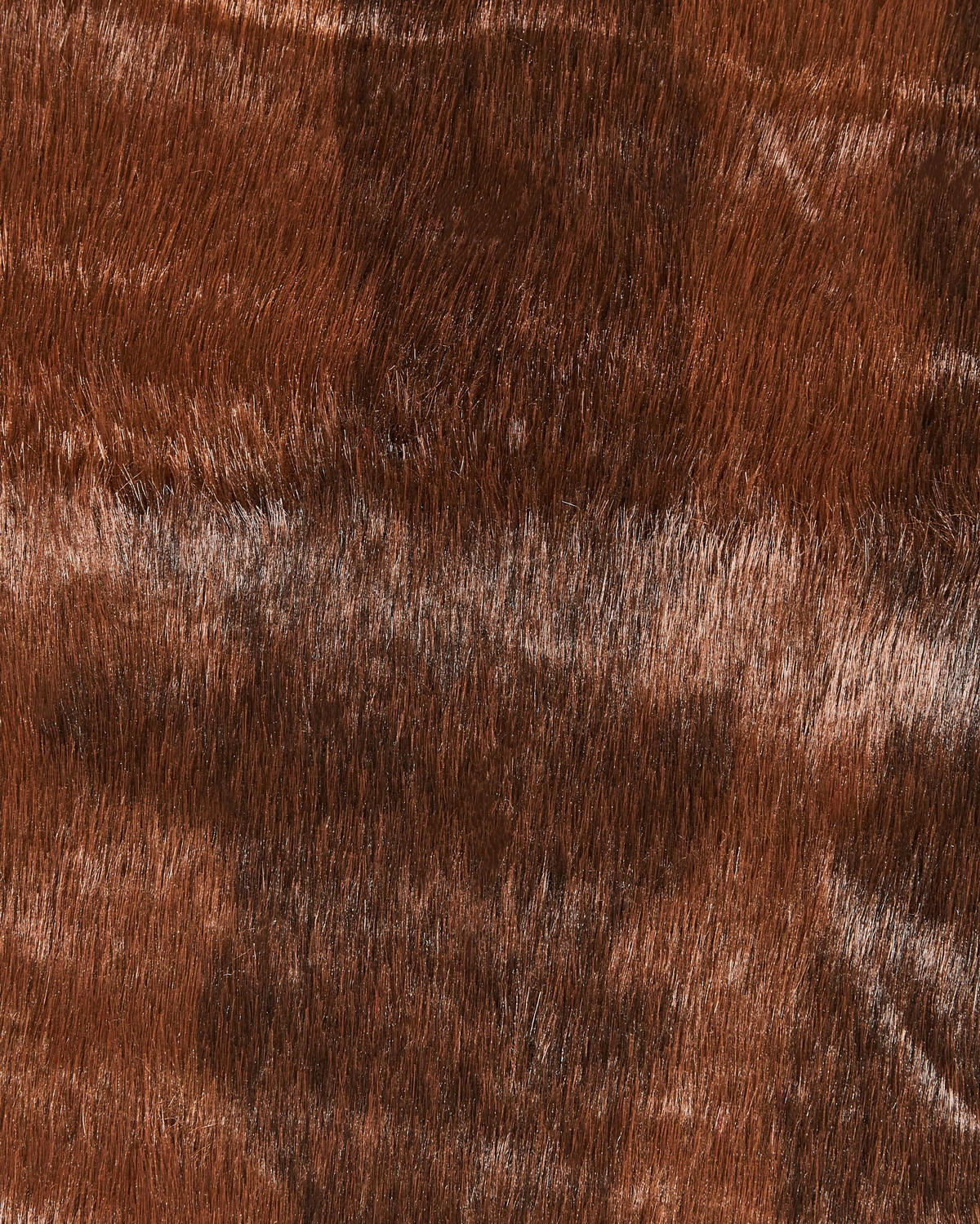 KUNSTFELL-TEPPICH Bogong 170/130 cm - Dunkelbraun/Braun, Kunststoff (130/170cm) - Beliani