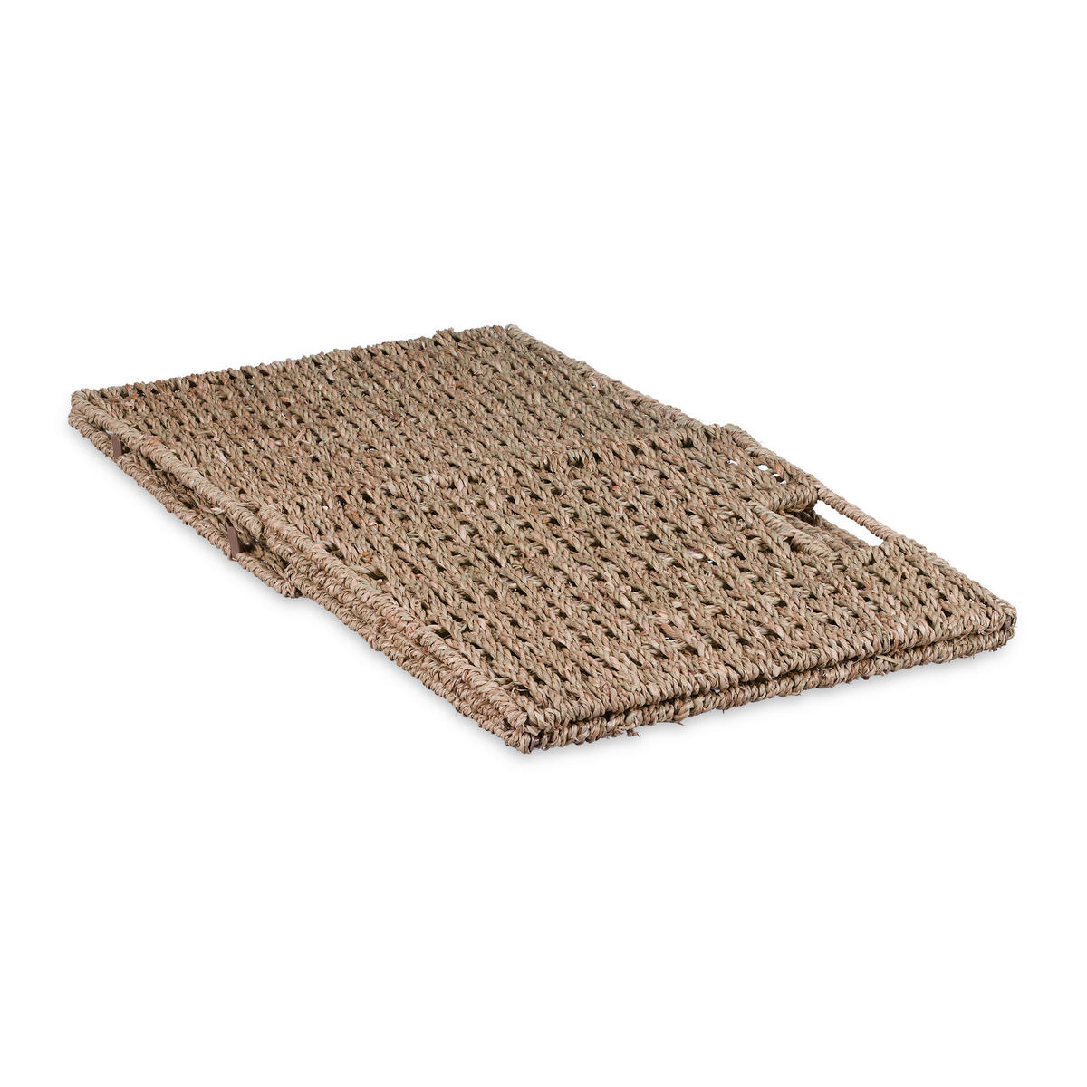 SADA úložných košů - světle hnědá, textil (30/30cm) - Relaxdays