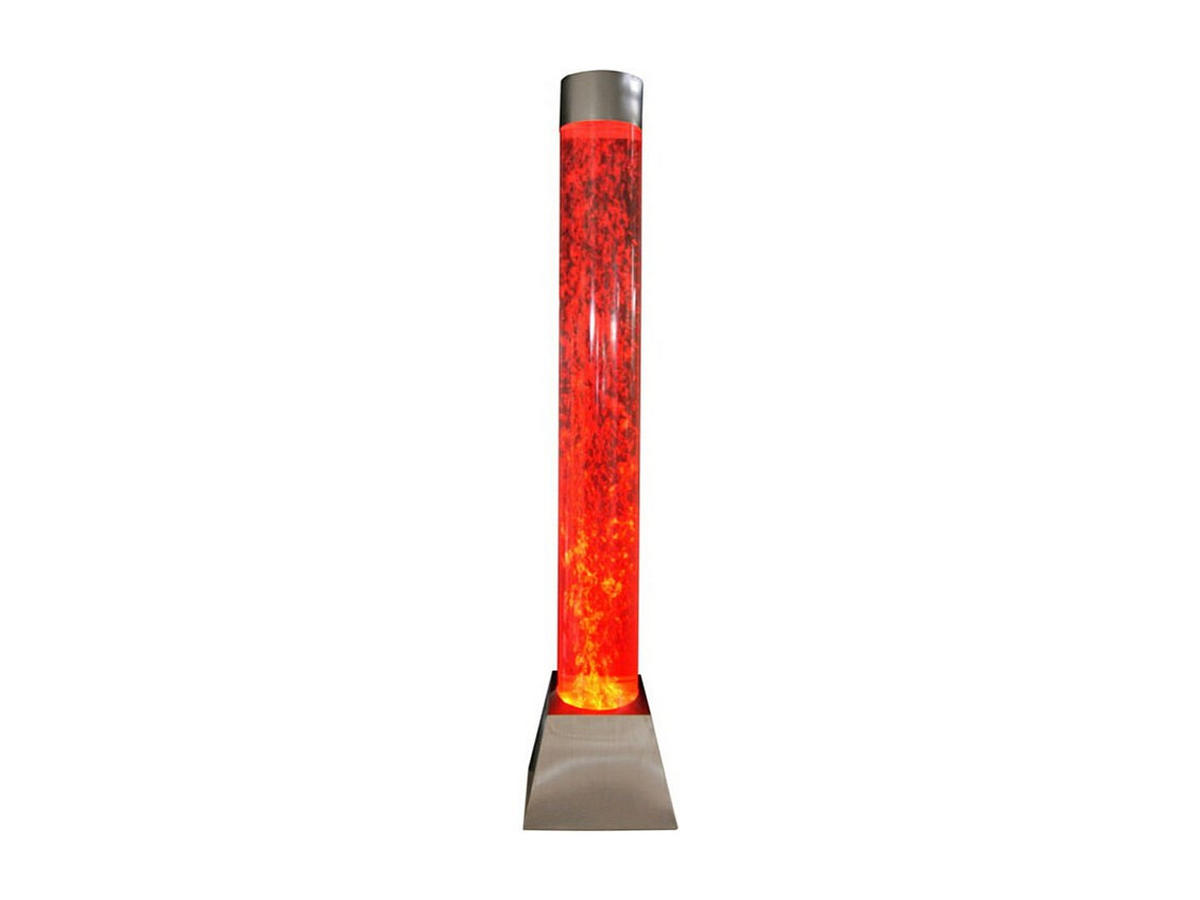 WASSERSÄULE - 10 cm x 10 cm - metall - silberfarben Woby - Silberfarben, Metall (10/130/10cm) - Vente-Unique