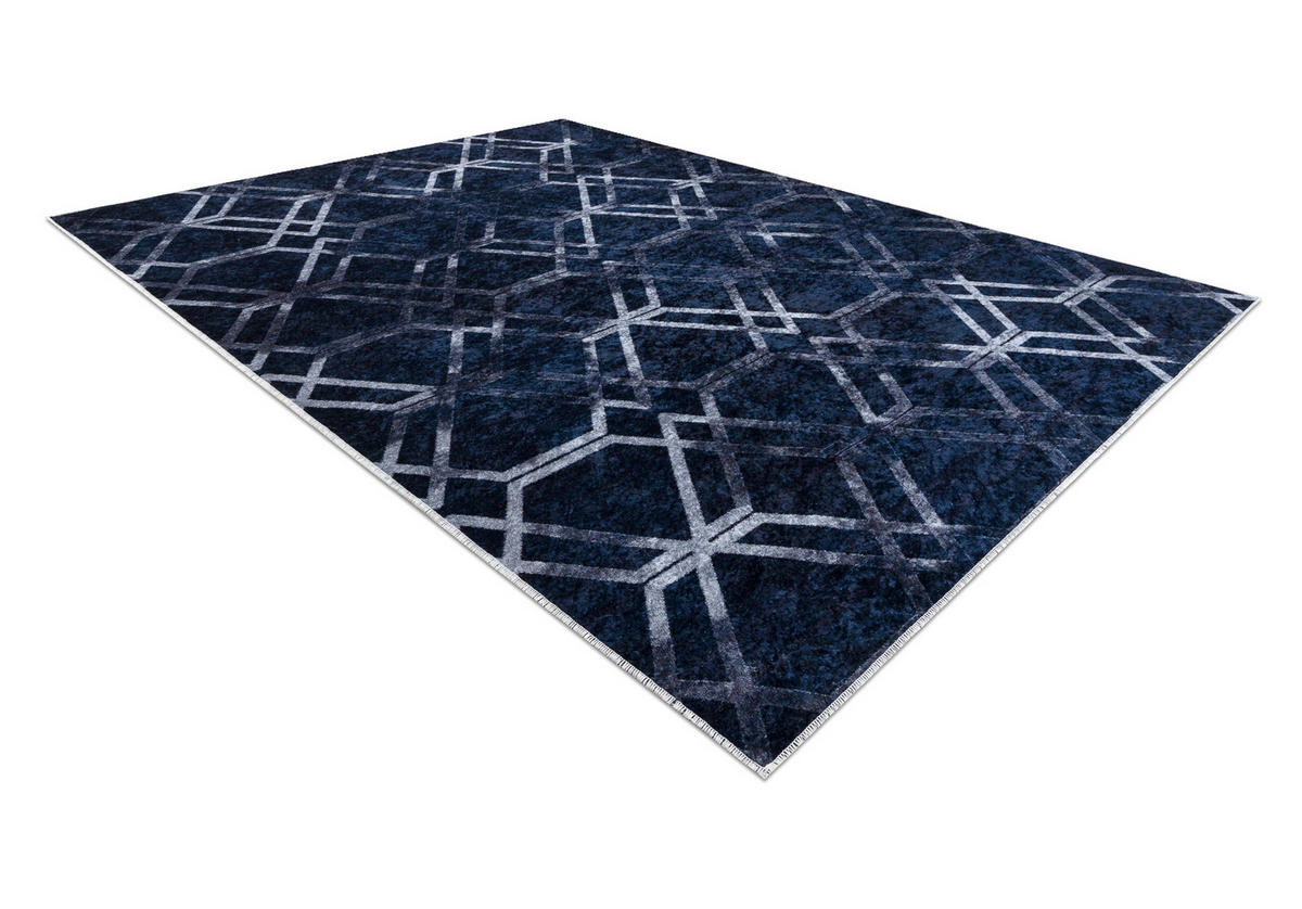 TEPPICH Miro 200/290 cm - Blau, Textil (200/290cm) - rugsX