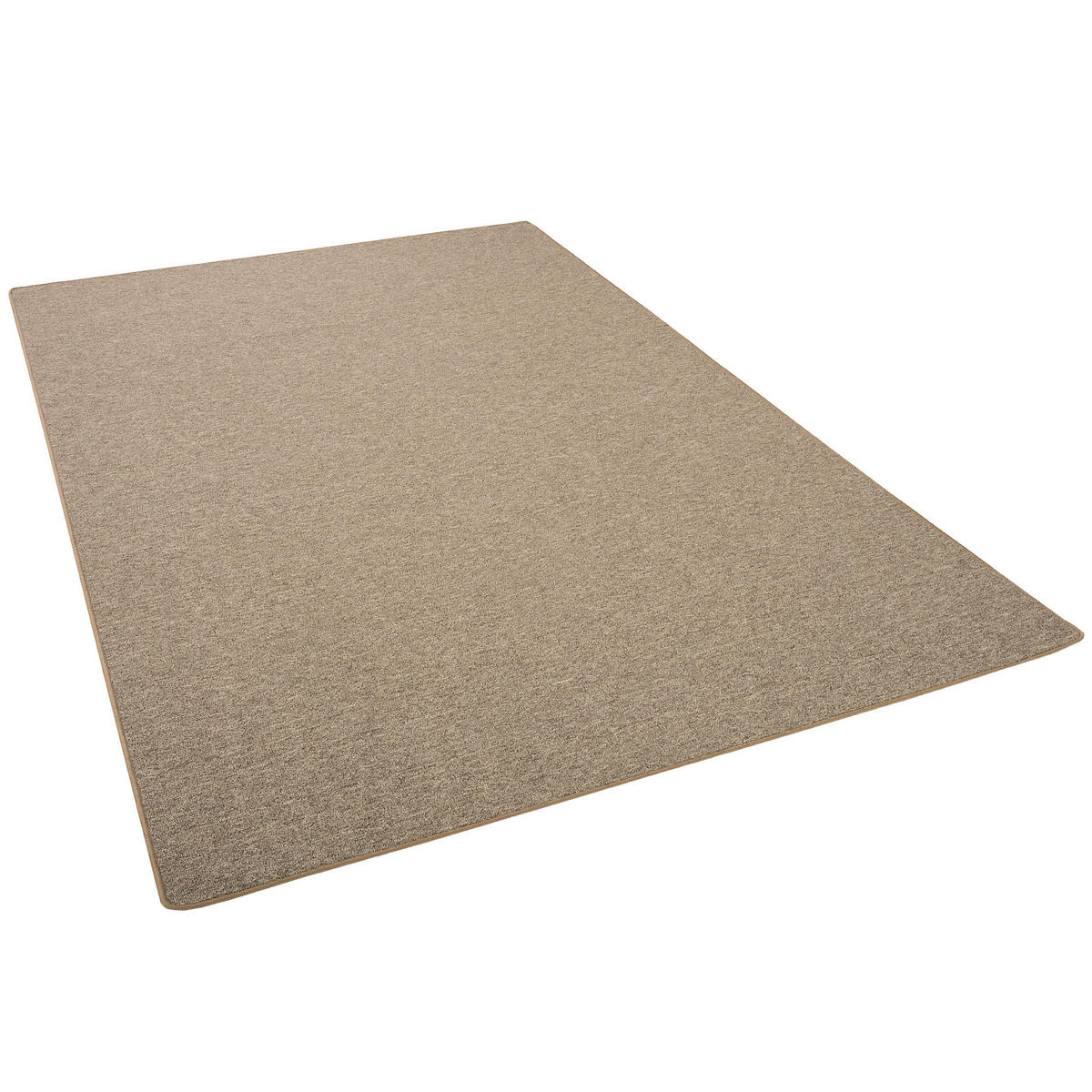 FEINSCHLINGEN VELOUR TEPPICH STRONG - Nussbaumfarben, Textil (100/100cm) - Snapstyle