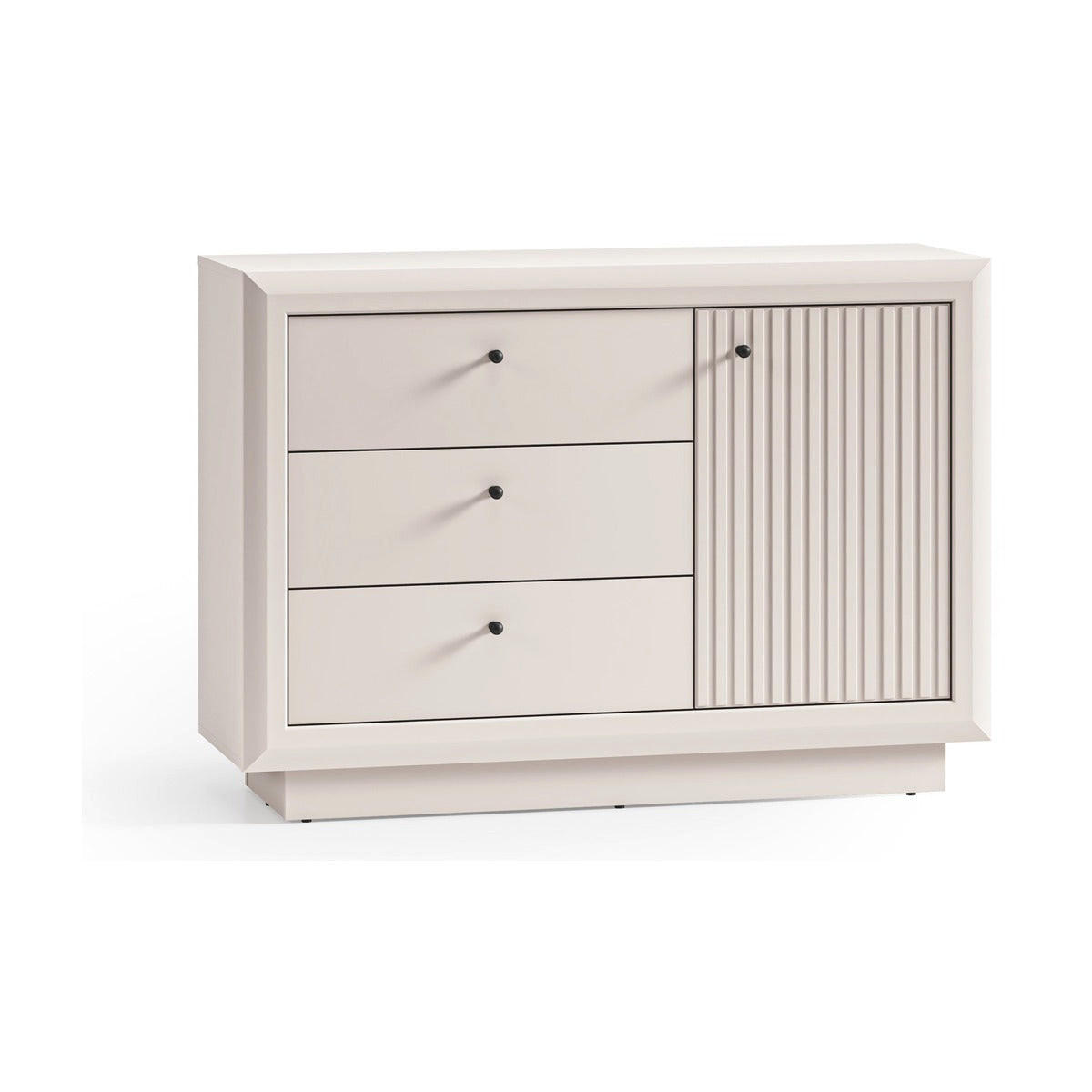 KOMMODE – SOLO 06 – 120 cm – Solo – Kaschmir - Kaschmir, Holzwerkstoff (120/85/40cm) - hi-markt