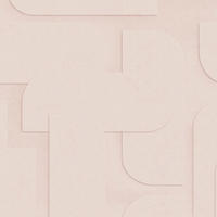 FOTOTAPETE 3D Muster 300 x 279 cm - Pink, Papier (300/279cm) - ESTAhome