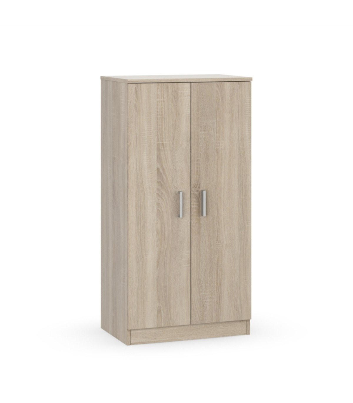 SCHUHSCHRANK 2 Türen (30 Paar) Zapateros - H108cm - Eichefarben, Holzwerkstoff (36/108/55cm) - Calicosy