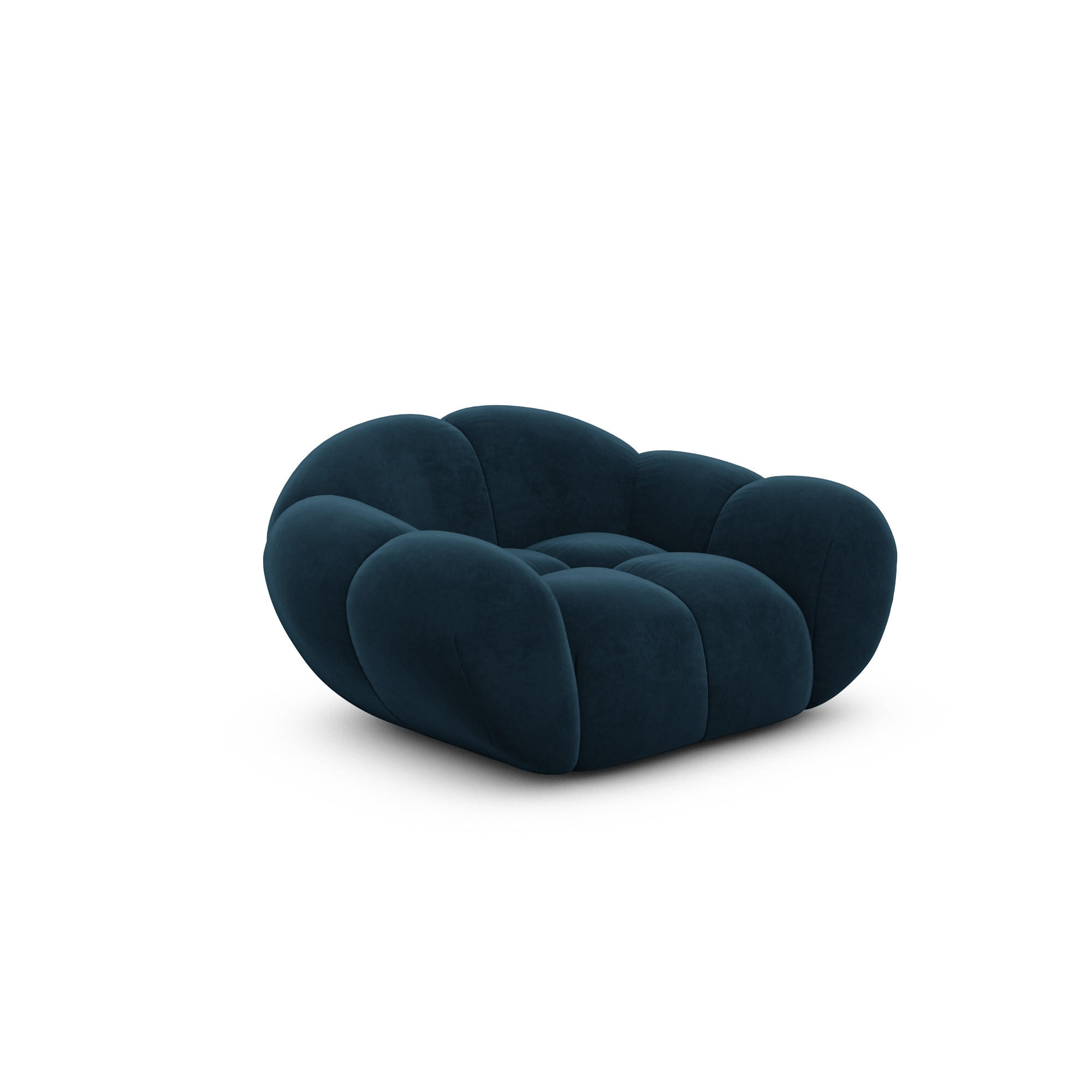 Varoyal Sessel Dunkelblau 135x70x93 cm