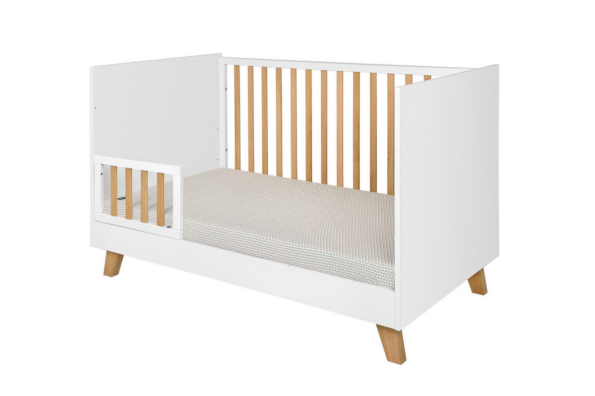 GITTERBETT Zara 140/70 - Weiß, Holzwerkstoff (70/140cm) - RAUMHIRSCH FURNITURE