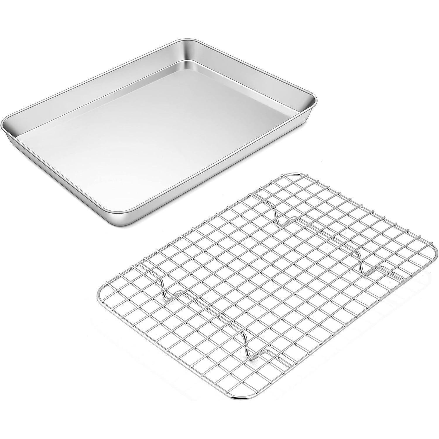 XXXLutz Backblech Silber 17.7x2.5x23.5 cm
