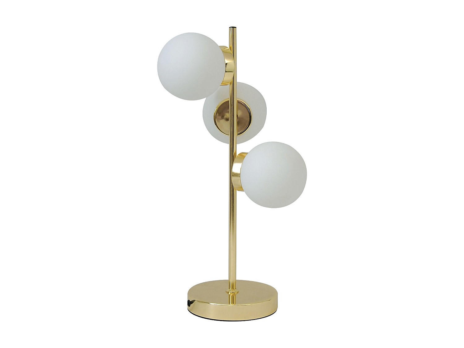 TISCHLAMPE - 23 cm x 23 cm - metall - goldfarben Yukon - Goldfarben, Metall (23/23/43cm) - Vente-Unique