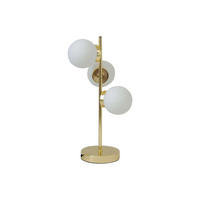 TISCHLAMPE - 23 cm x 23 cm - metall - goldfarben Yukon - Goldfarben, Metall (23/23/43cm) - Vente-Unique