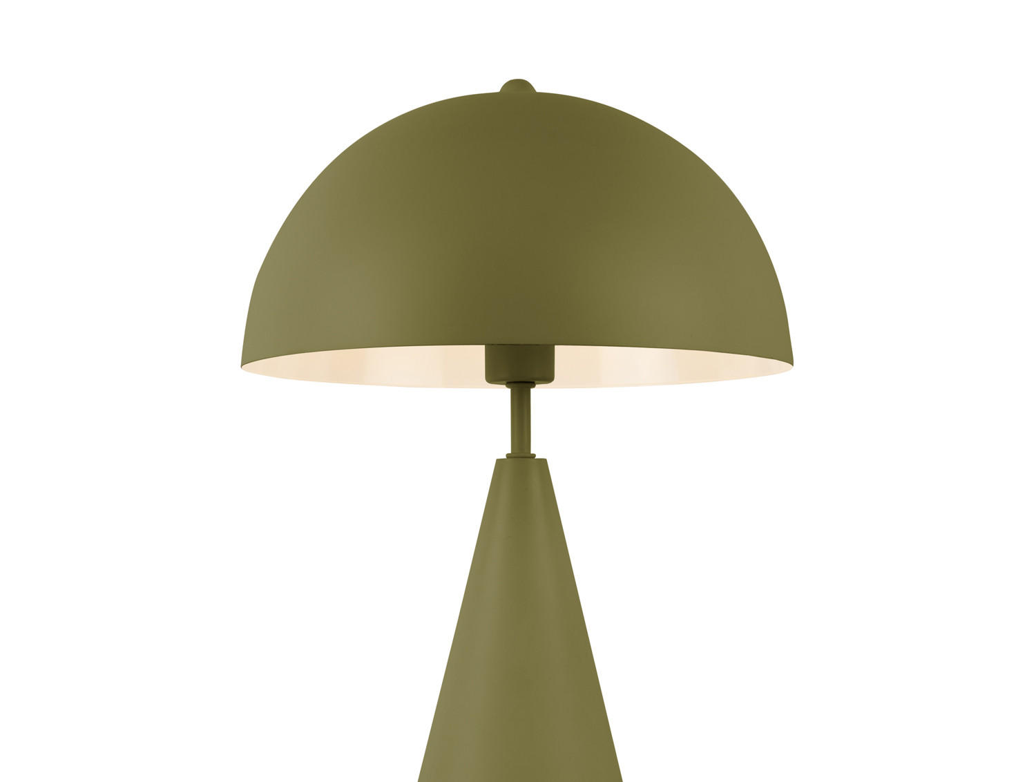 TISCHLAMPE Sublime 25/25/35 cm - Grün, Metall (25/25/35cm) - Leitmotiv