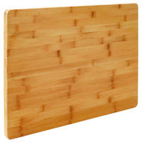 XL-SCHNEIDEBRETT 35/50/2 cm, Bambus - Naturfarben, Holz (35/50cm) - Dunedesign