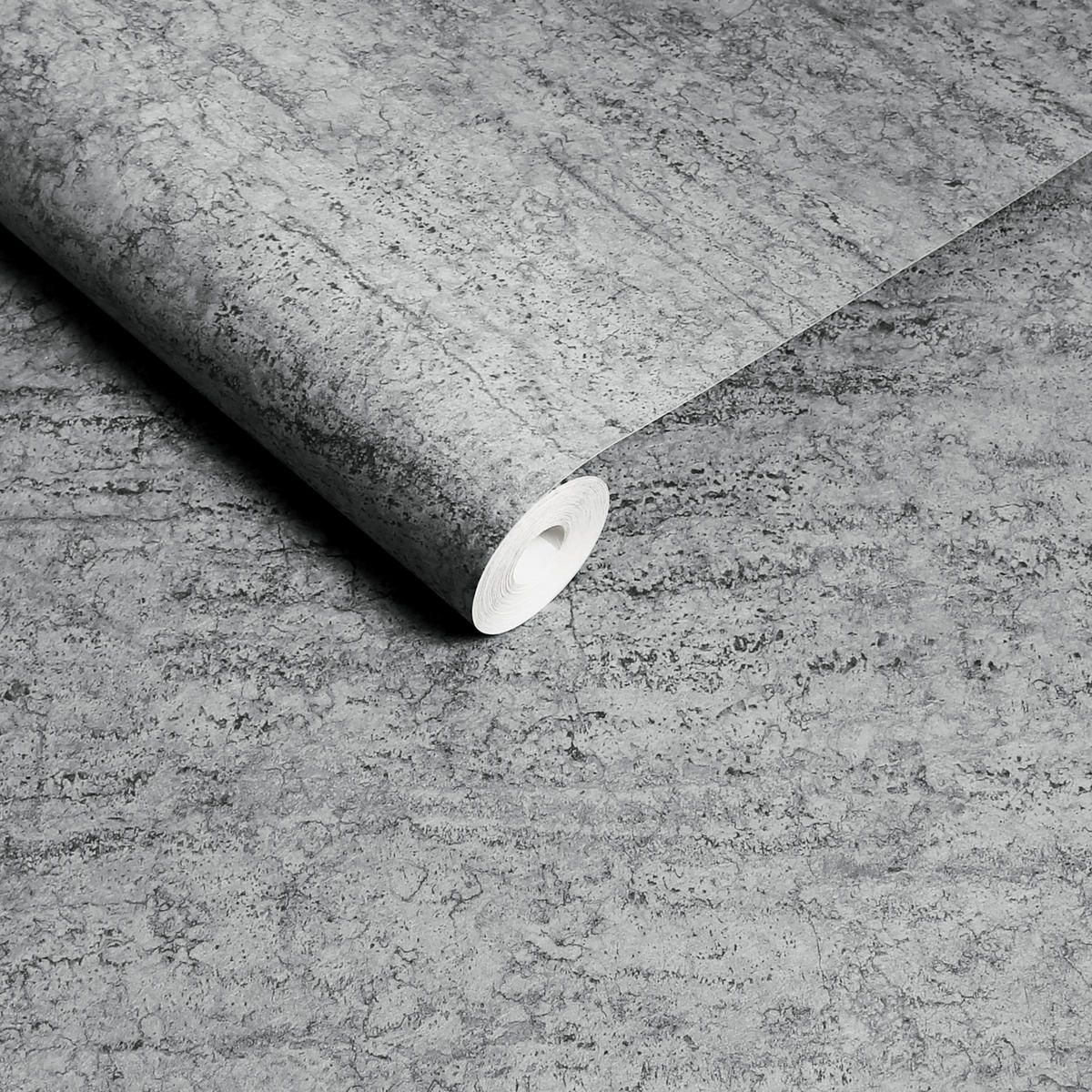 VLIESTAPETE Vincenzo Grau - Grau, Papier/Kunststoff (52/1000cm) - Graham & Brown